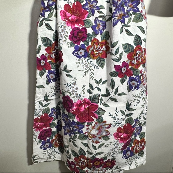 Victoria's Secret Gold Label Vintage Floral 100% Cotton Robe Size Small - Picture 8 of 12